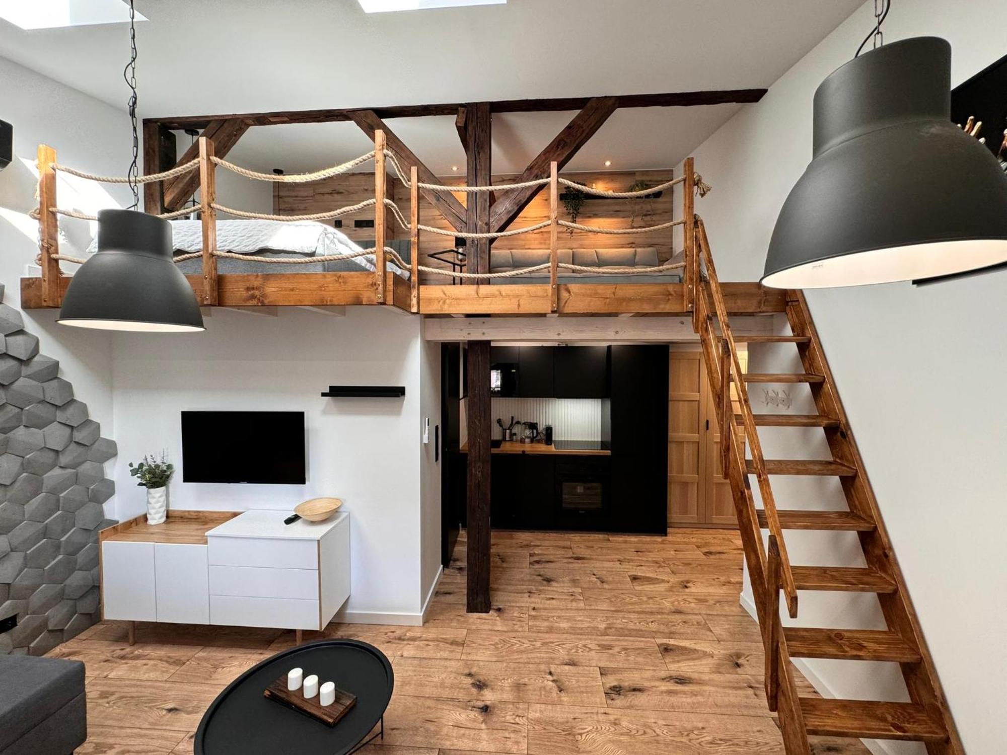 Loft In The City Center By Kobiela Apartments Katowice Bagian luar foto