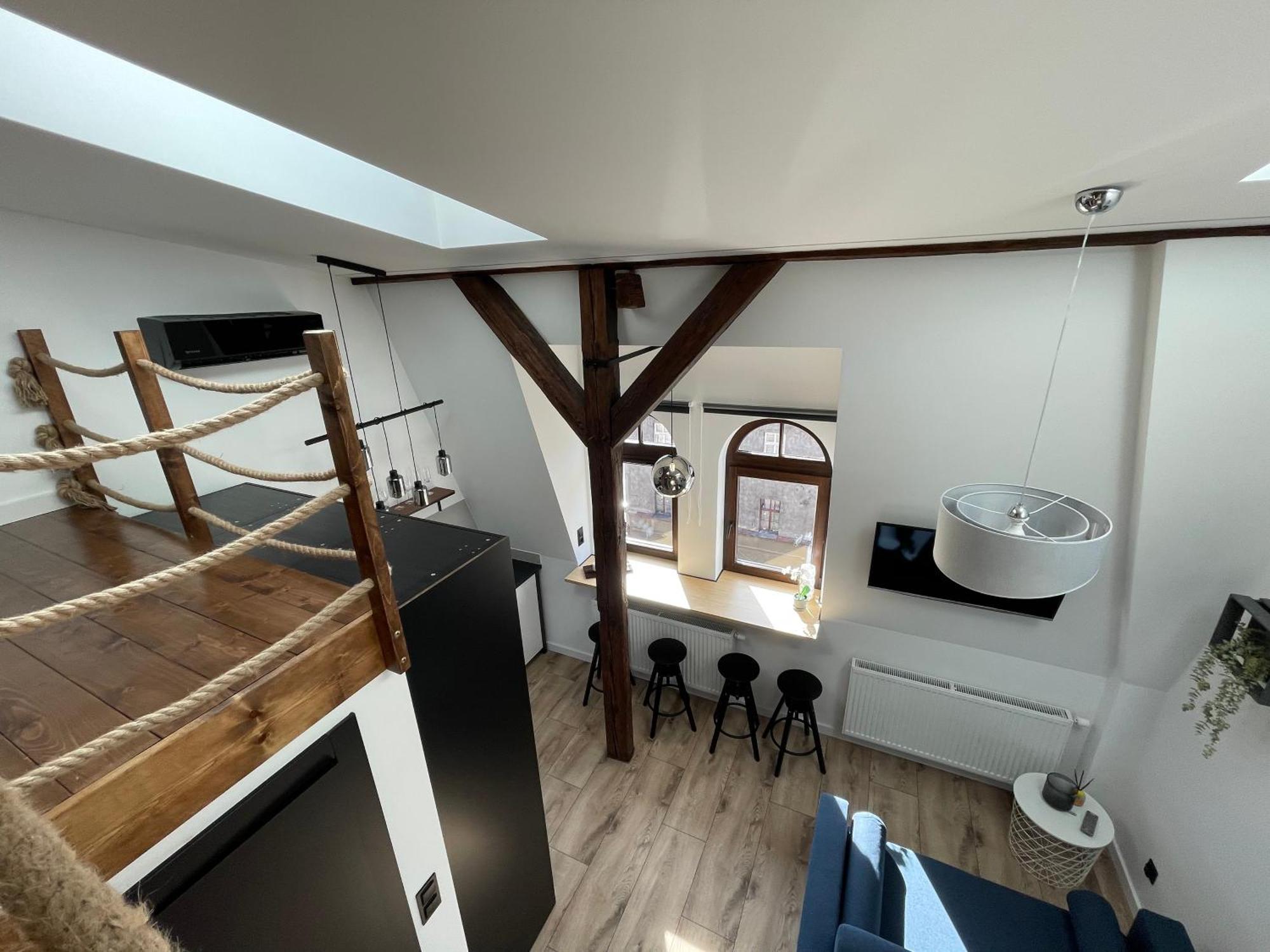 Loft In The City Center By Kobiela Apartments Katowice Bagian luar foto