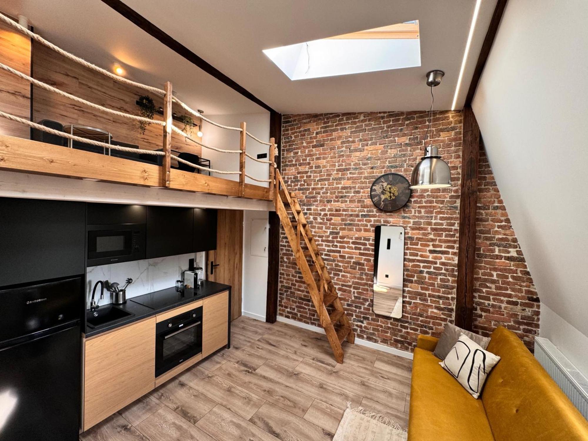 Loft In The City Center By Kobiela Apartments Katowice Bagian luar foto